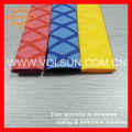 Colored non slip heat shrink tube for fishing rod